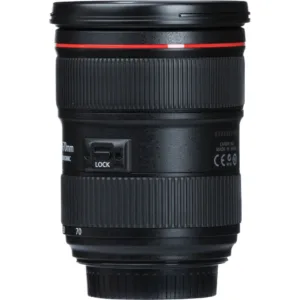 Perfil direito da Canon EF 24-70mm f/2.8L II USM
