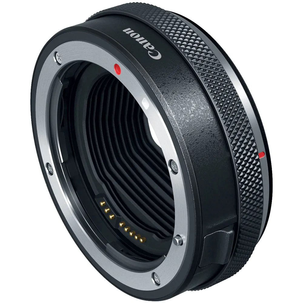 Adaptador Canon EF-EOS R com Control Ring — vista principal Adaptador Canon EF-EOS R com Control Ring