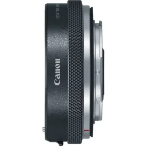 Perfil lateral do adaptador Canon EF-EOS R com Control Ring