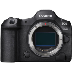 Câmera Canon EOS R5 Mark II corpo em vista frontal