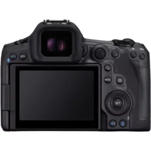 Canon EOS R5 Mark II corpo em vista traseira