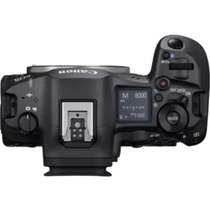 Canon EOS R5 Mark II corpo em vista superior
