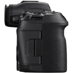 Canon EOS R5 Mark II corpo em perfil direito