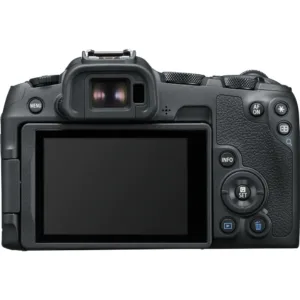 Canon EOS R8 vista traseira
