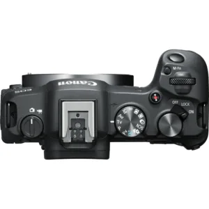 Canon EOS R8 vista superior