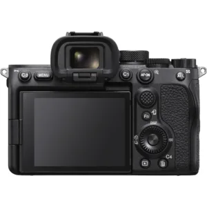 Sony Alpha a7S III corpo em vista traseira