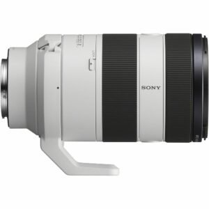 Perfil lateral da Sony FE 70–200mm f/4 Macro G OSS II